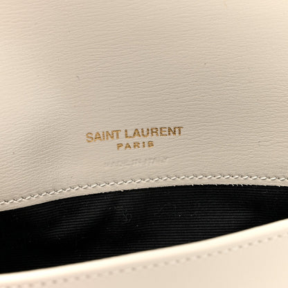 Smooth Calfskin Monogram Phone Holder Crossbody Crema Soft