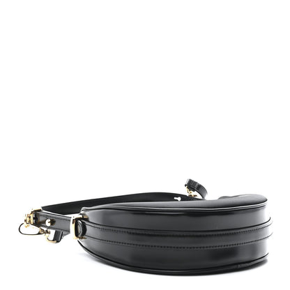 Re-Nylon Spazzolato Mini Arque Shoulder Bag Black