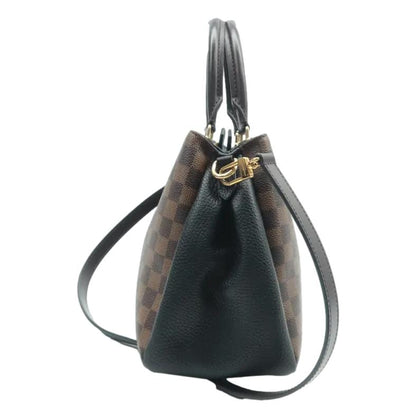 LOUIS VUITTON Brittany Damier Ebene Shoulder Bag Brown