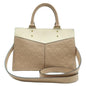 LOUIS VUITTON Sully PM Monogram Empreinte Leather Shoulder Bag Creme