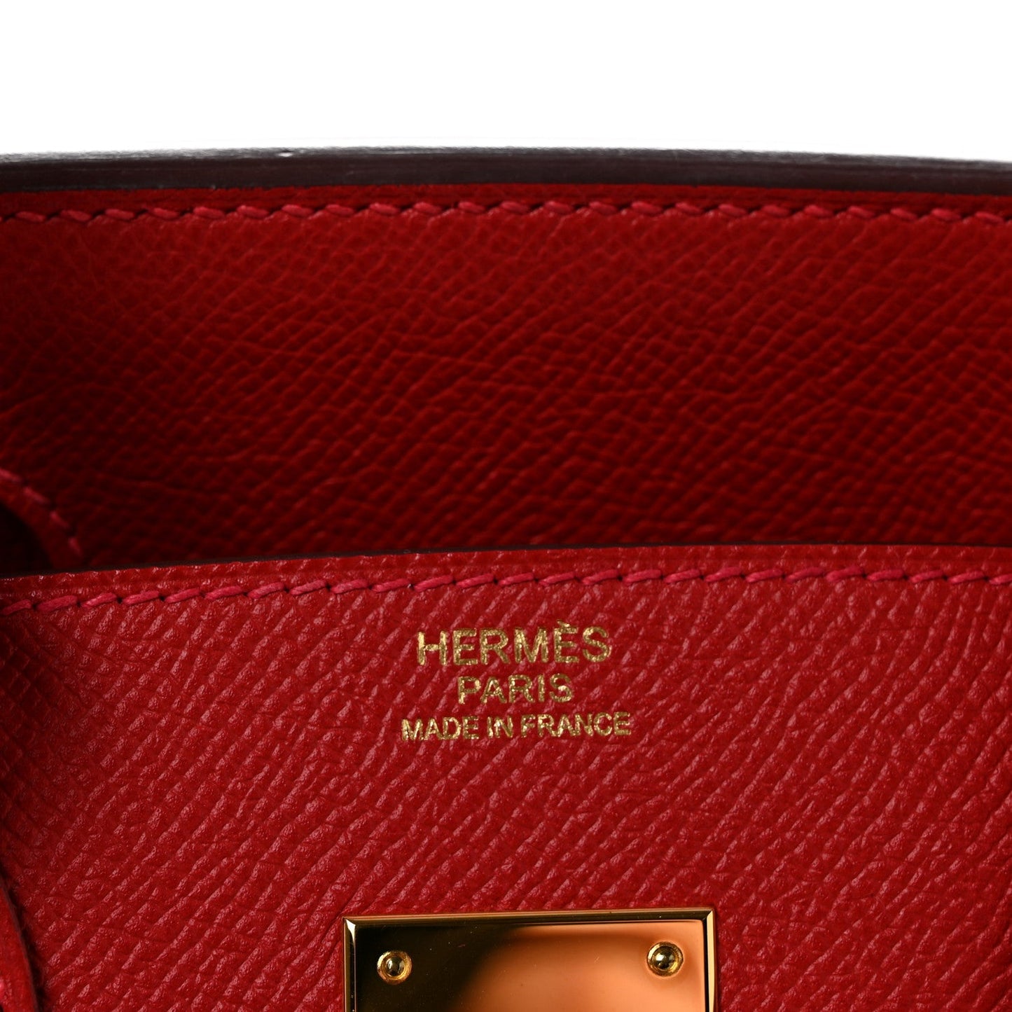 Epsom BIRKIN 30 Rouge Casaque