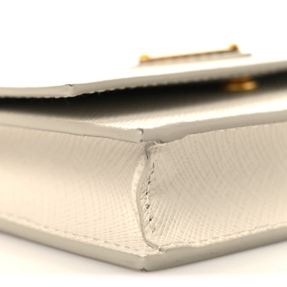 Saffiano Card Holder With Chain Talco