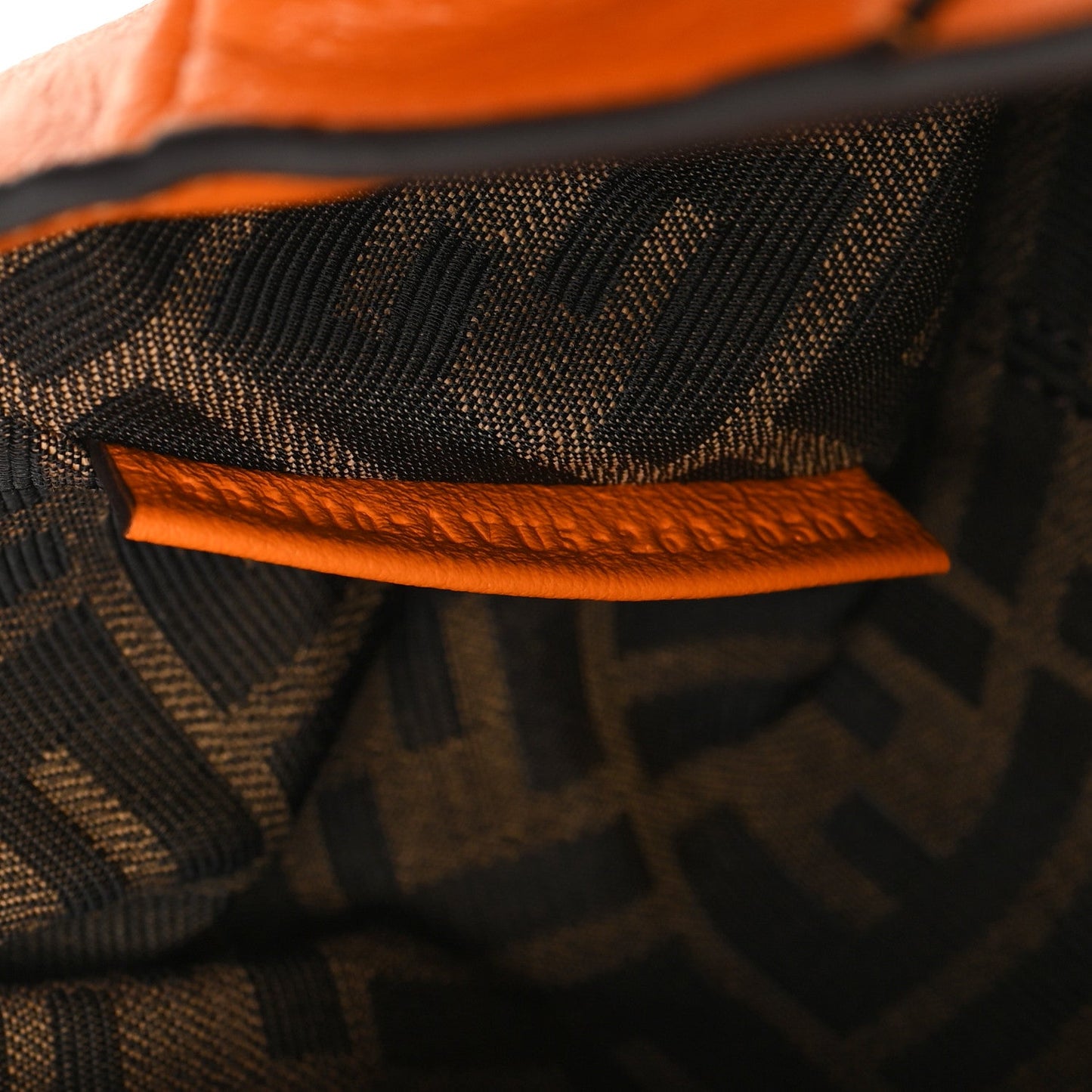 Calfskin Mini Spy Flame Orange