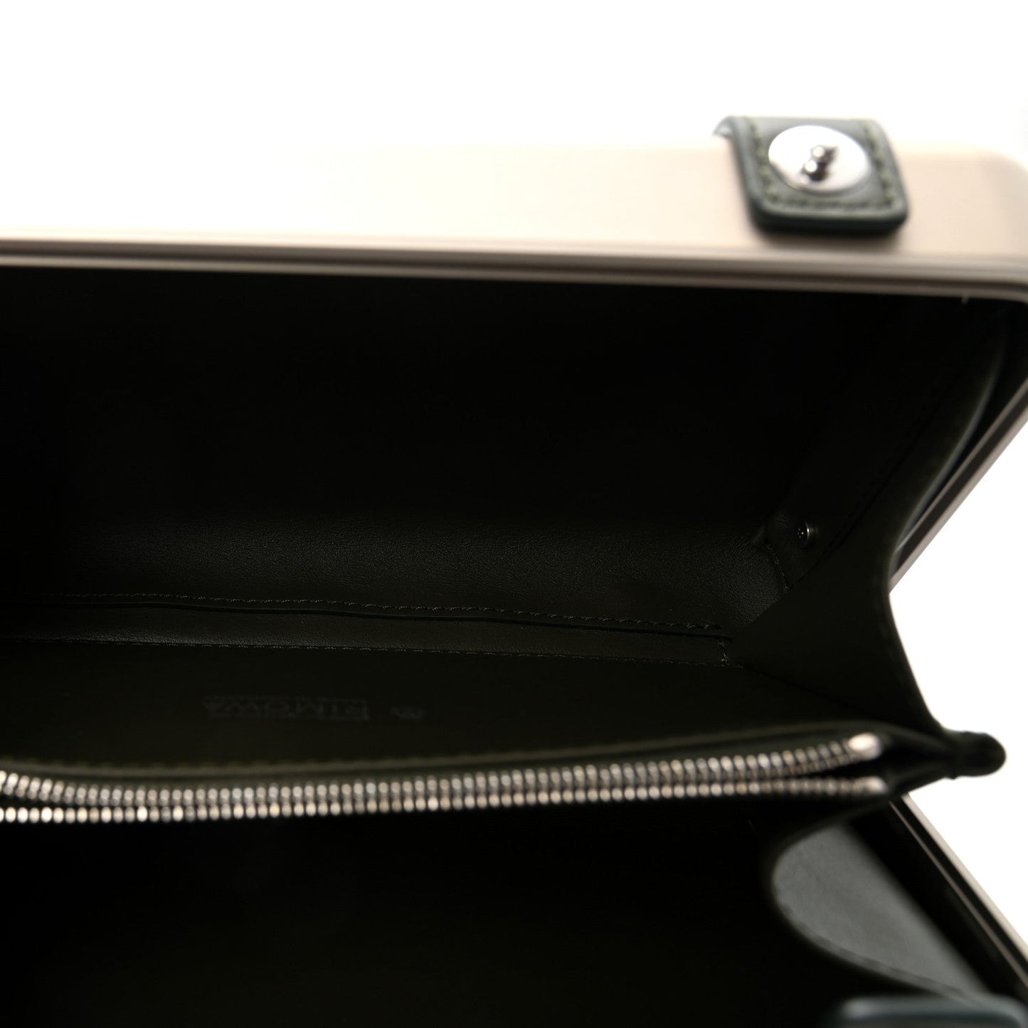 Gloss Polycarbonate Personal Cross-Body Bag Titanium