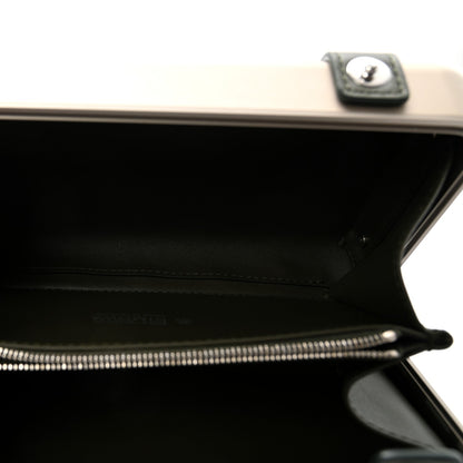 Gloss Polycarbonate Personal Cross-Body Bag Titanium