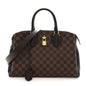 Cuir Taurillon Damier Ebene Normandy Black