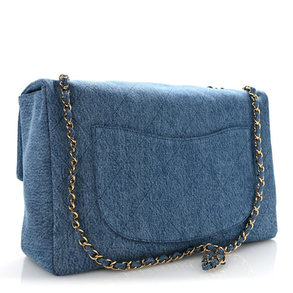 Denim Souplissimo Maxi Flap Blue