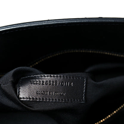 Calfskin Small Sac De Jour Black