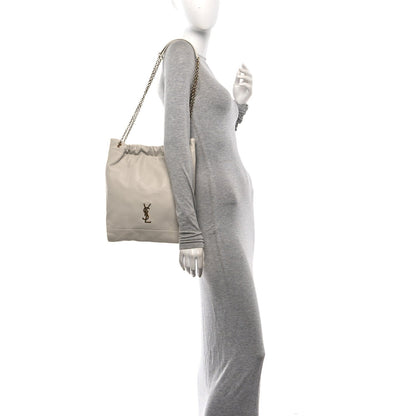 Metallic Serpenti Forever Small Shoulder Bag Silver