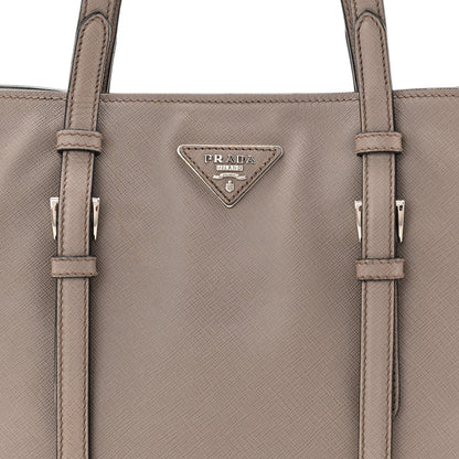 Saffiano Shopping Tote Argilla