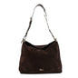 Suede Calfskin Medium Diorly Bag Chocolate