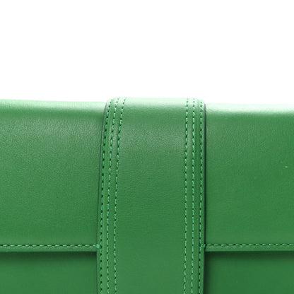 Smooth Calfskin Le Bambino Long Green
