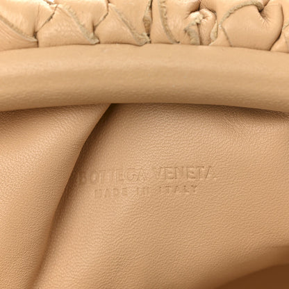 Nappa Intrecciato The Mini Pouch Almond