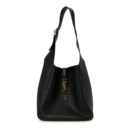 Smooth Calfskin Small Le 5 A 7 Soft Hobo Black
