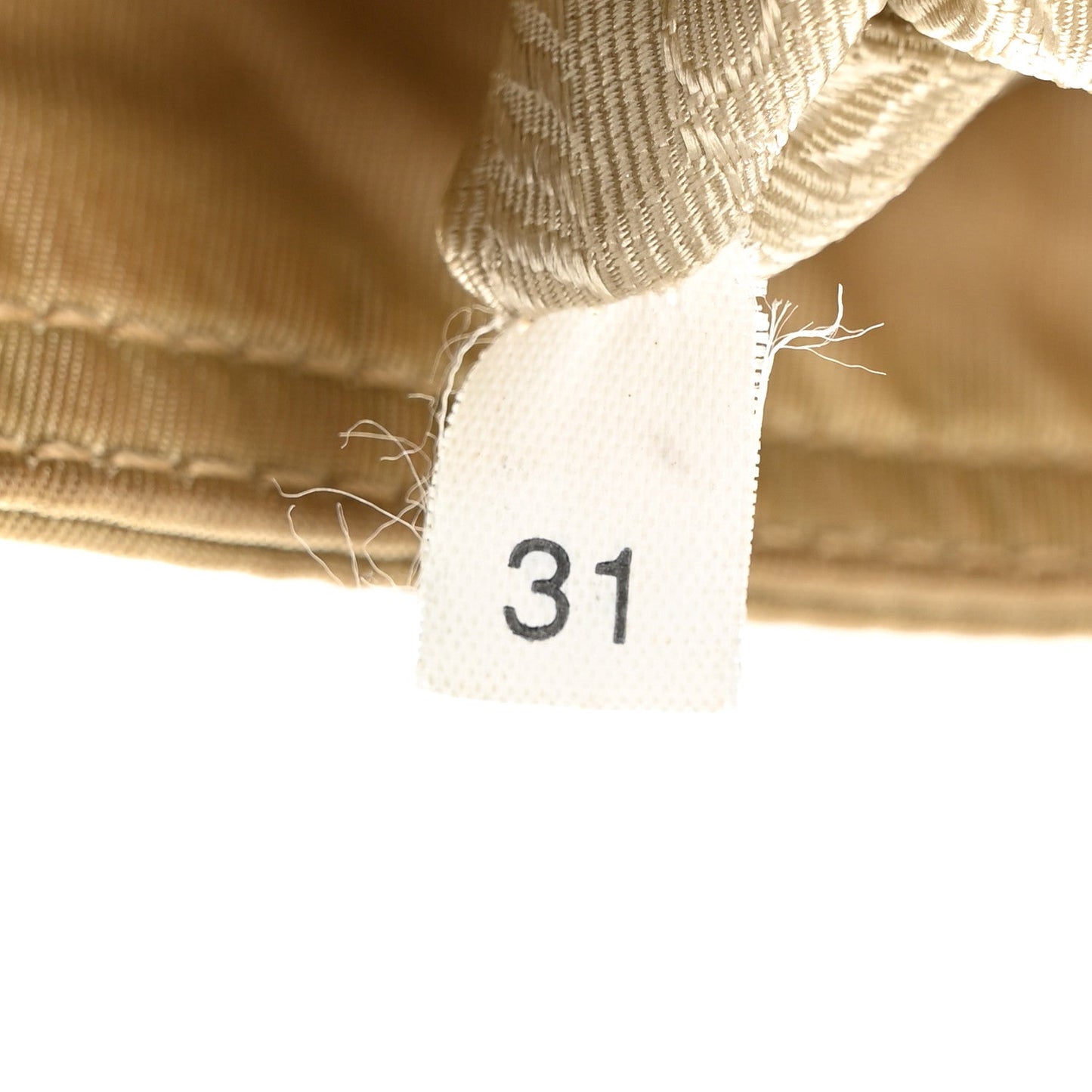 Tessuto Nylon Saffiano Tote Beige