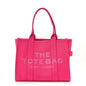 Grained Calfskin Large The Tote Bag Hot Pink