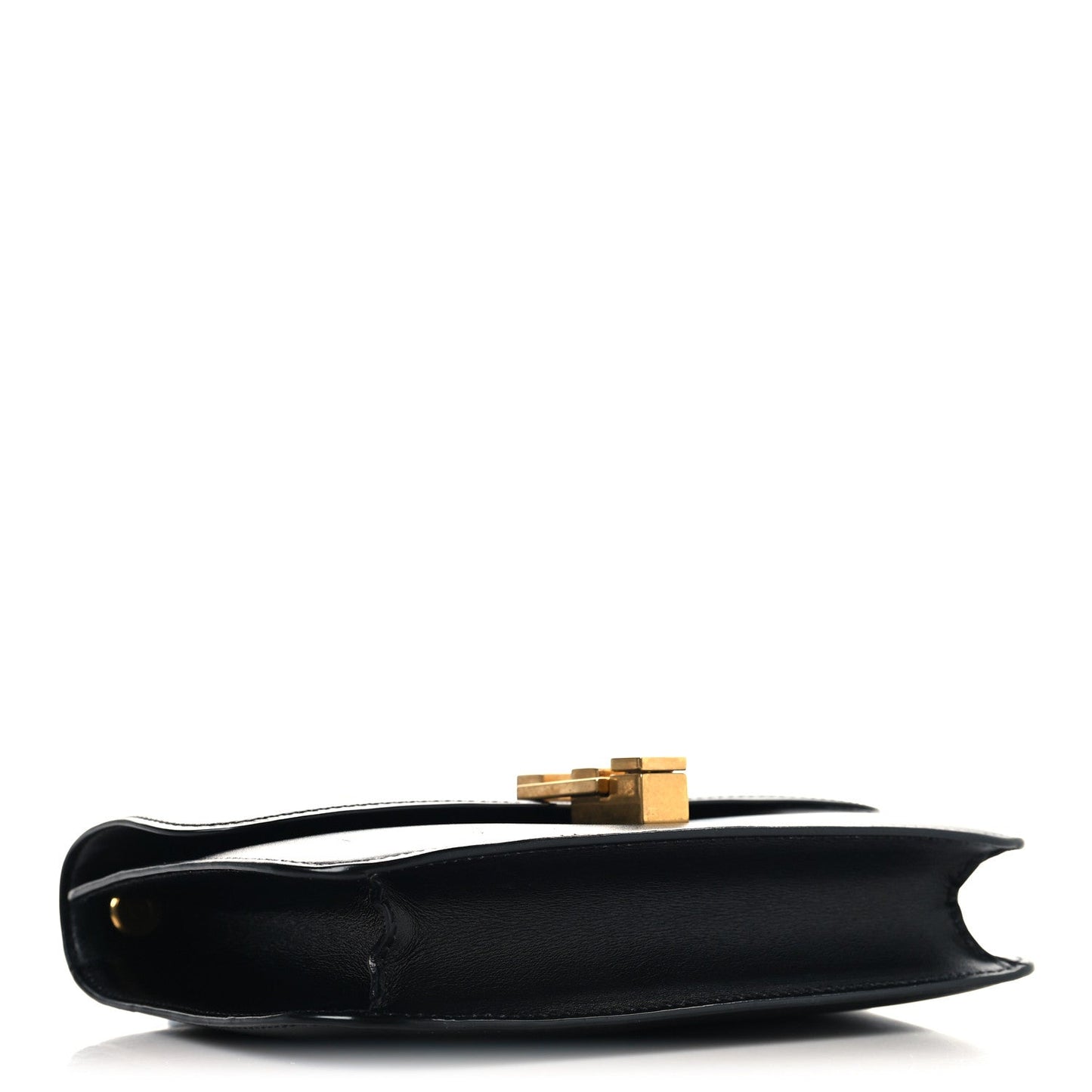 Smooth Calfskin Carre Satchel Black