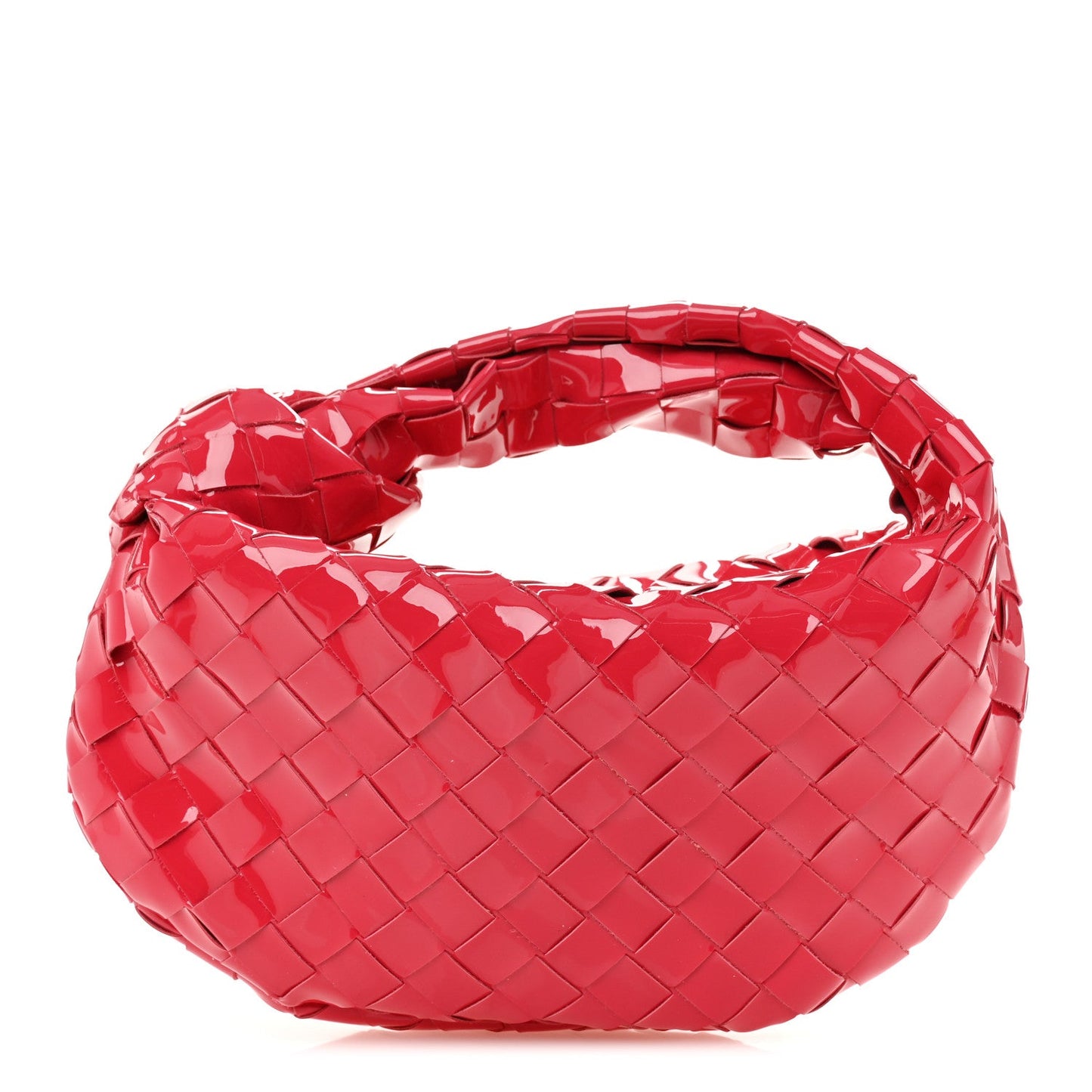 Patent Nappa Intrecciato Mini Jodie Candy Stripe