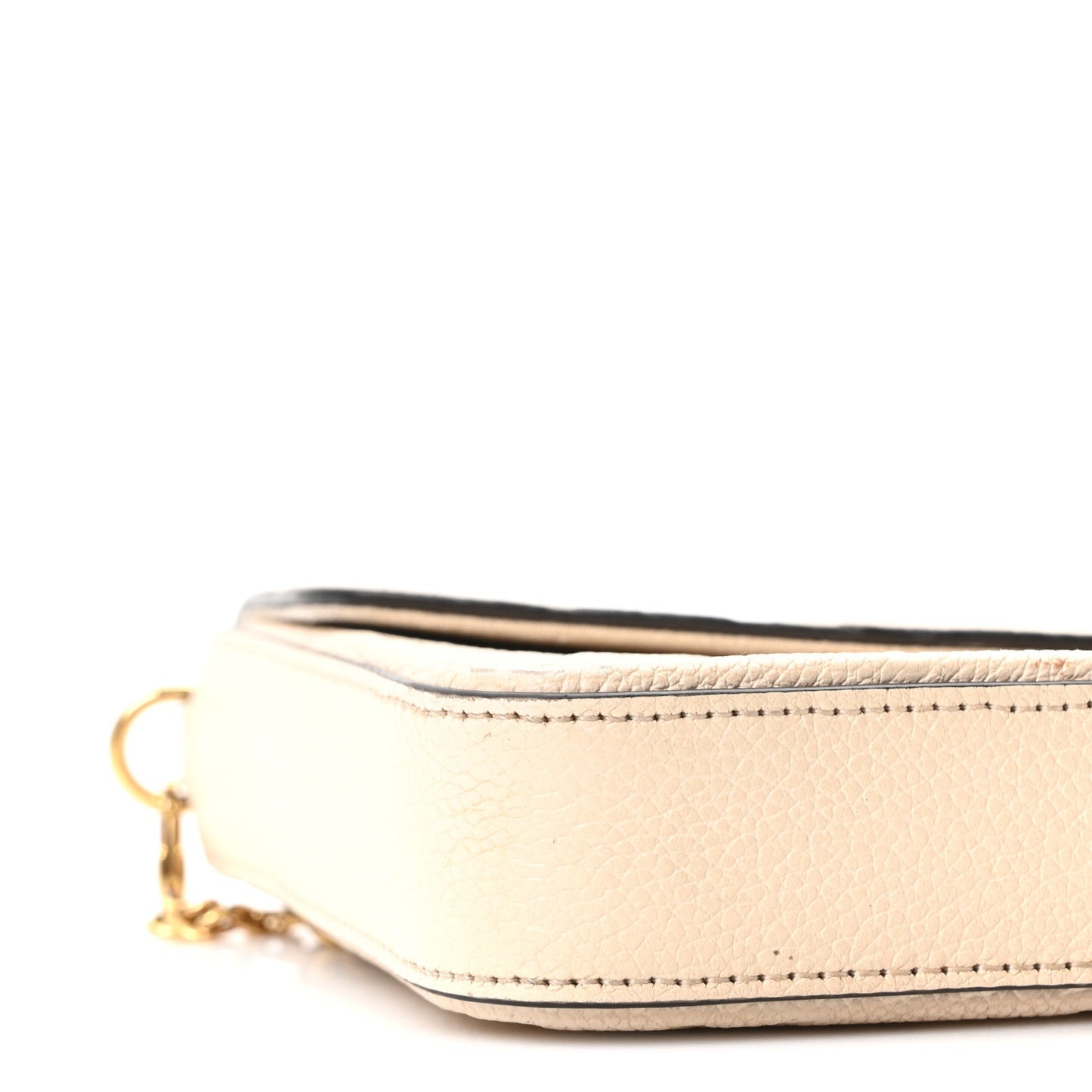 Empreinte Pochette Felicie Chain Wallet Cream