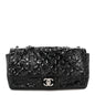 Patent Large Lucky Symbols Flap Black