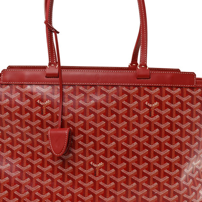 Goyardine Bellechasse Biaude MM Tote Red