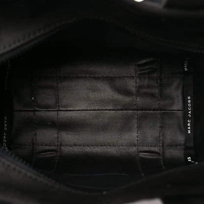Cotton Canvas Small The Traveler Tote Bag Black