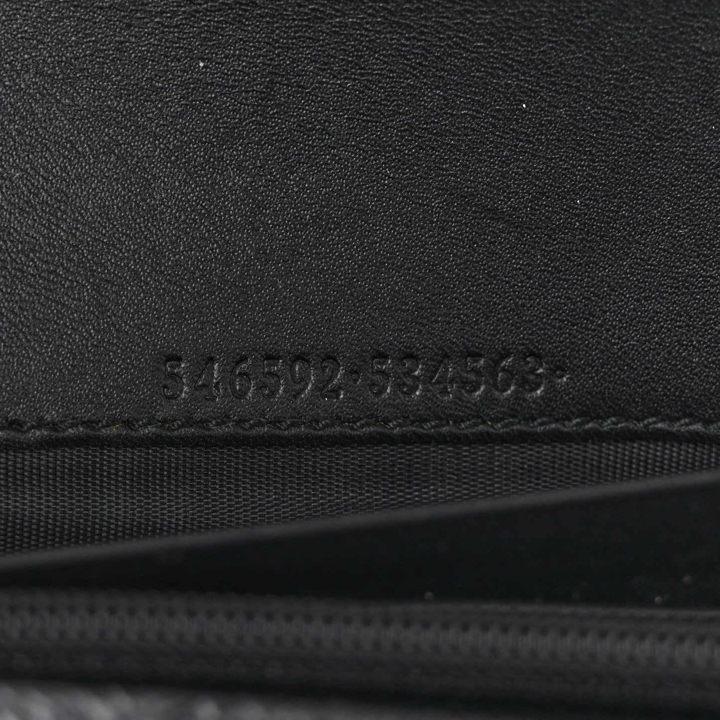 Suede Patent Web Ophidia Wallet On Chain Black