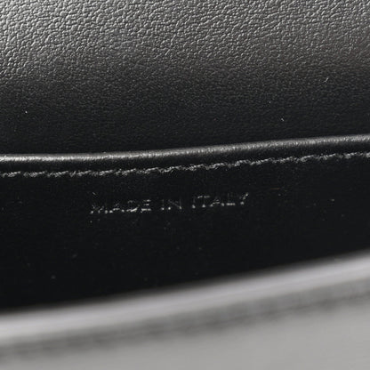 Shiny Calfskin Mini Claude Black