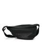 Grained Calfskin Large Slouchy Banana Bag Black