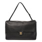 Grained Calfskin Souplissimo Maxi Flap Black