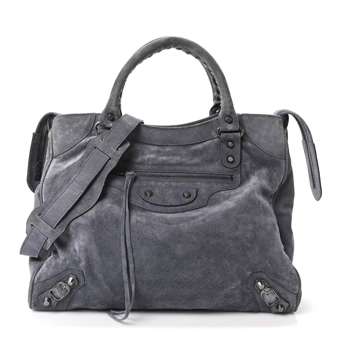 Baby Daim Suede Classic Hardware Velo Grey
