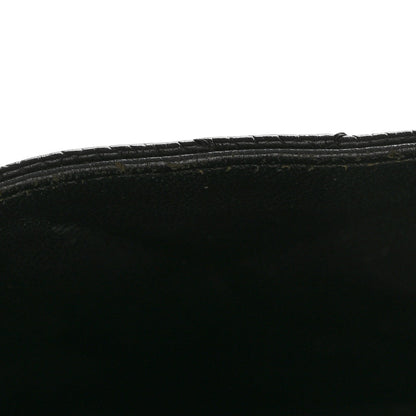 Caviar Quilted Medallion Tote Black