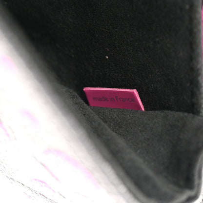 LV x YK Empreinte Monogram Giant Pochette Metis Black Fuchsia