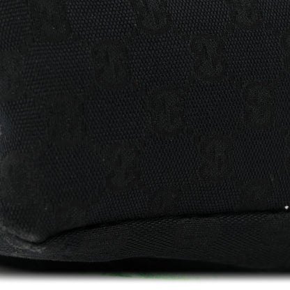 Monogram Medium Horsebit Chain Hobo Black