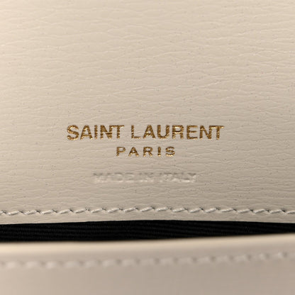 Smooth Calfskin Monogram Phone Holder Crossbody Crema Soft