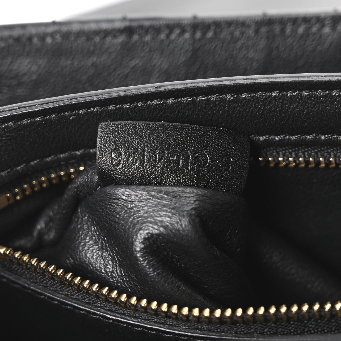 Calfskin Quilted Medium C Bag Black