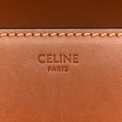 Natural Calfskin Medium Triomphe Tan