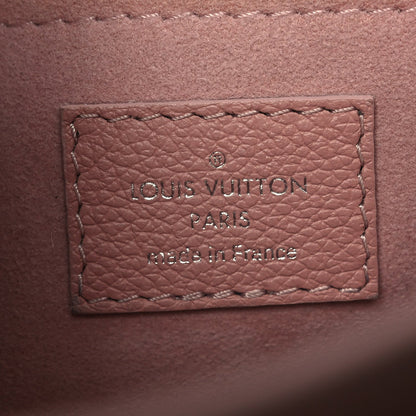 Soft Calfskin My Lockme Chain Bag BB Rose Boudoir Creme