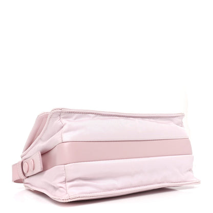 Re-Nylon Padded Small Traveller Alabaster