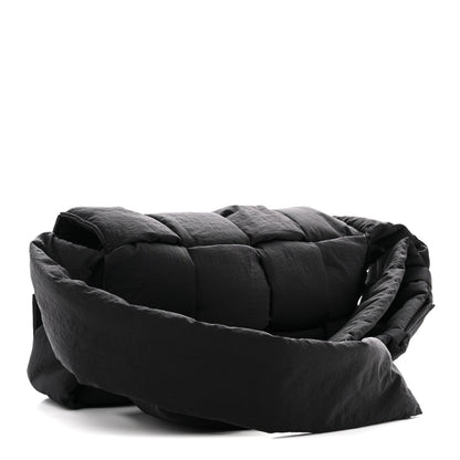 Nylon Intrecciato Padded Tech Cassette Bag Black