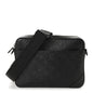 Calfskin Monogram Shadow Duo Messenger Black