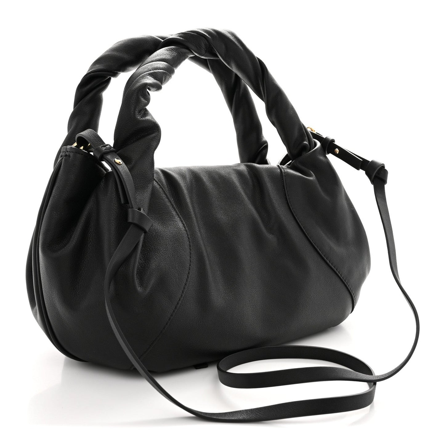 Calfskin Small Spy Black