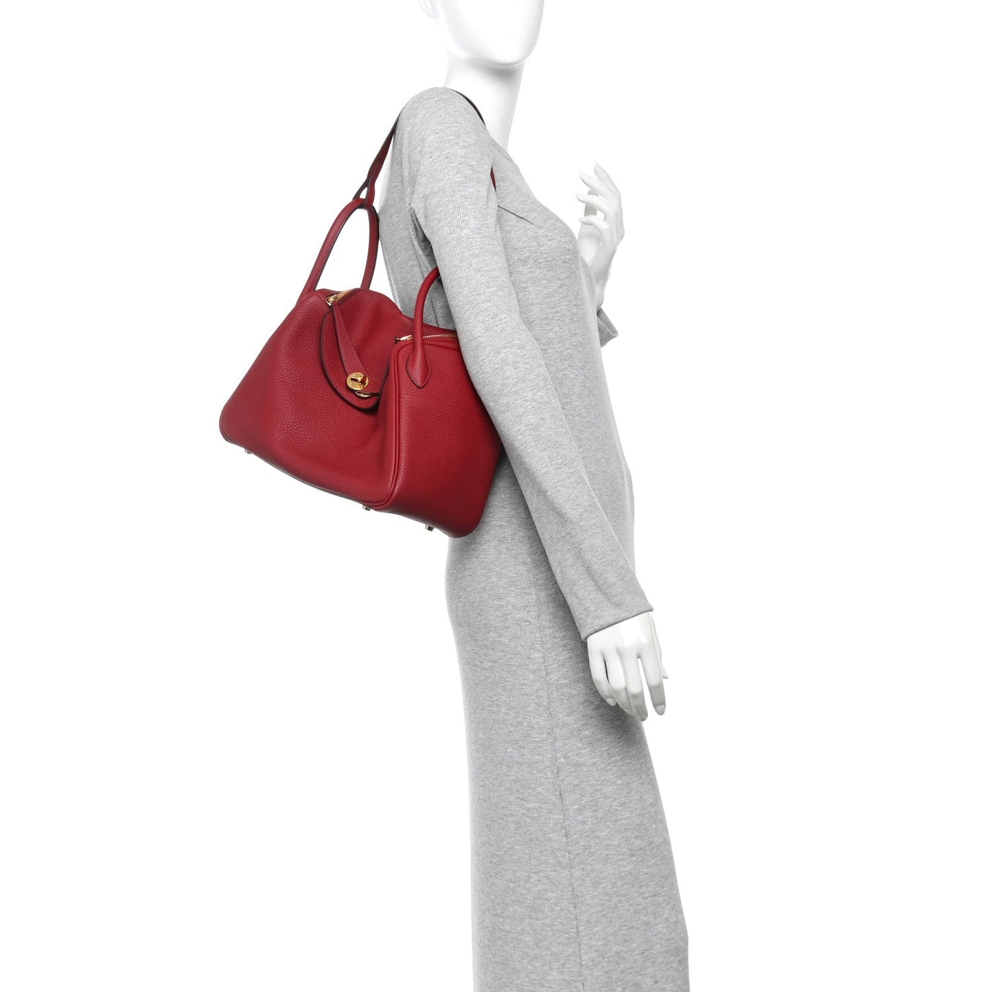 Taurillon Clemence Lindy 30 Rouge Grenat