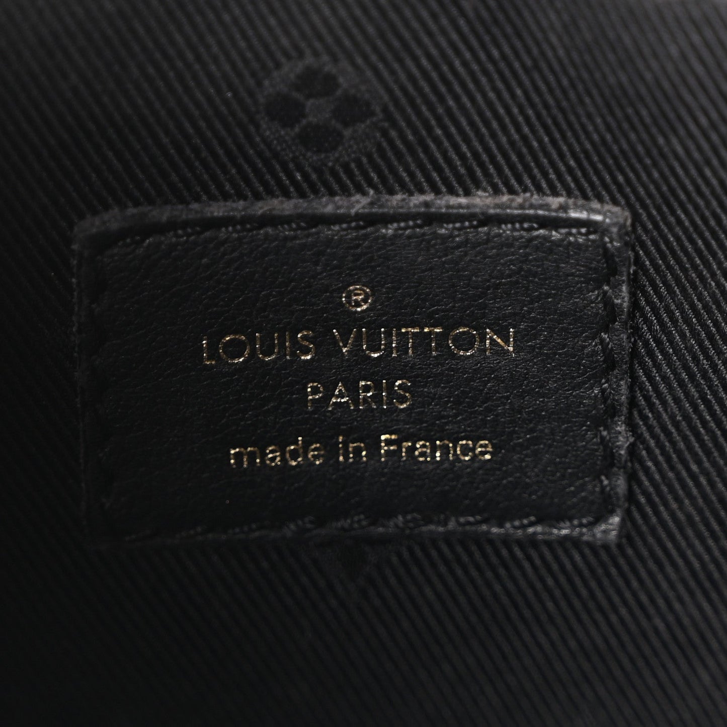 Calfskin Bubblegram Over The Moon Black
