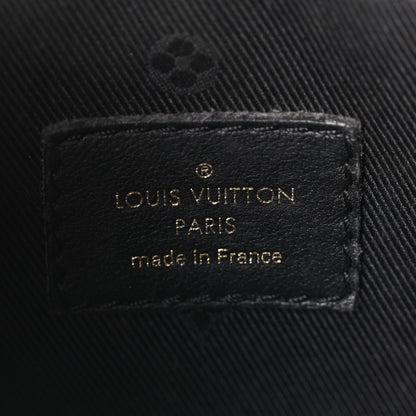 Calfskin Bubblegram Over The Moon Black