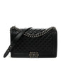 Caviar Quilted New Medium Boy Flap Black