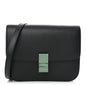 Liege Calfskin Medium Classic Box Flap Bag Anthracite