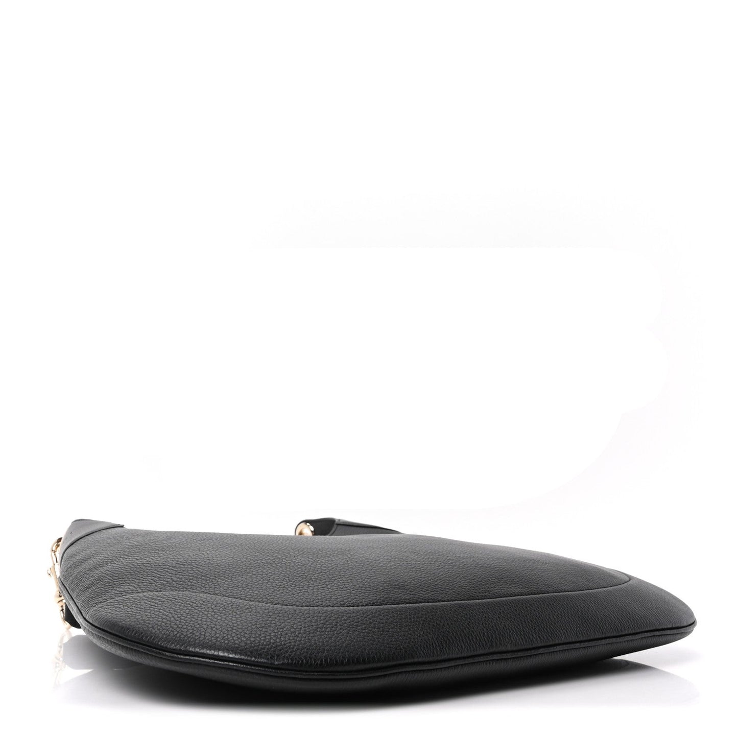 Soft Grained Calfskin Maxi B Hobo Black