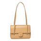 Shiny Caviar Preppy Coco Small Flap Beige