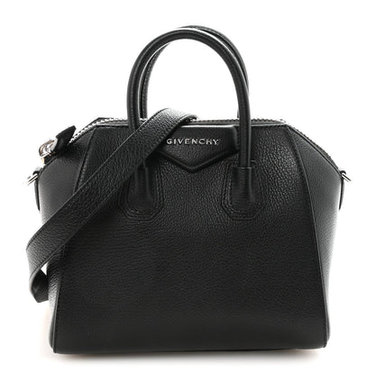 Sugar Goatskin Mini Antigona Black